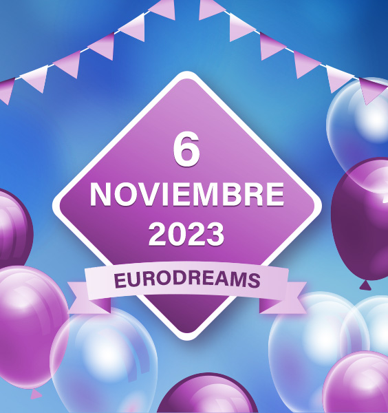 Llega el Primer Sorteo de la Lotería Eurodreams